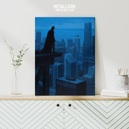 Batman Staring Into the Shadows